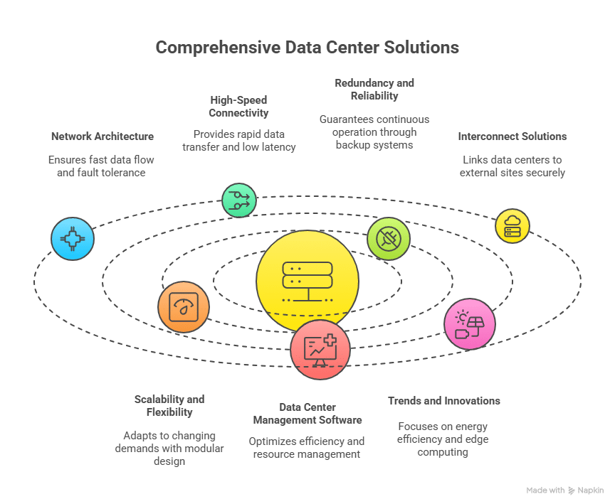 Data Centre Solution Strategies for Enhanced Efficiency and Security | Elysian Communication