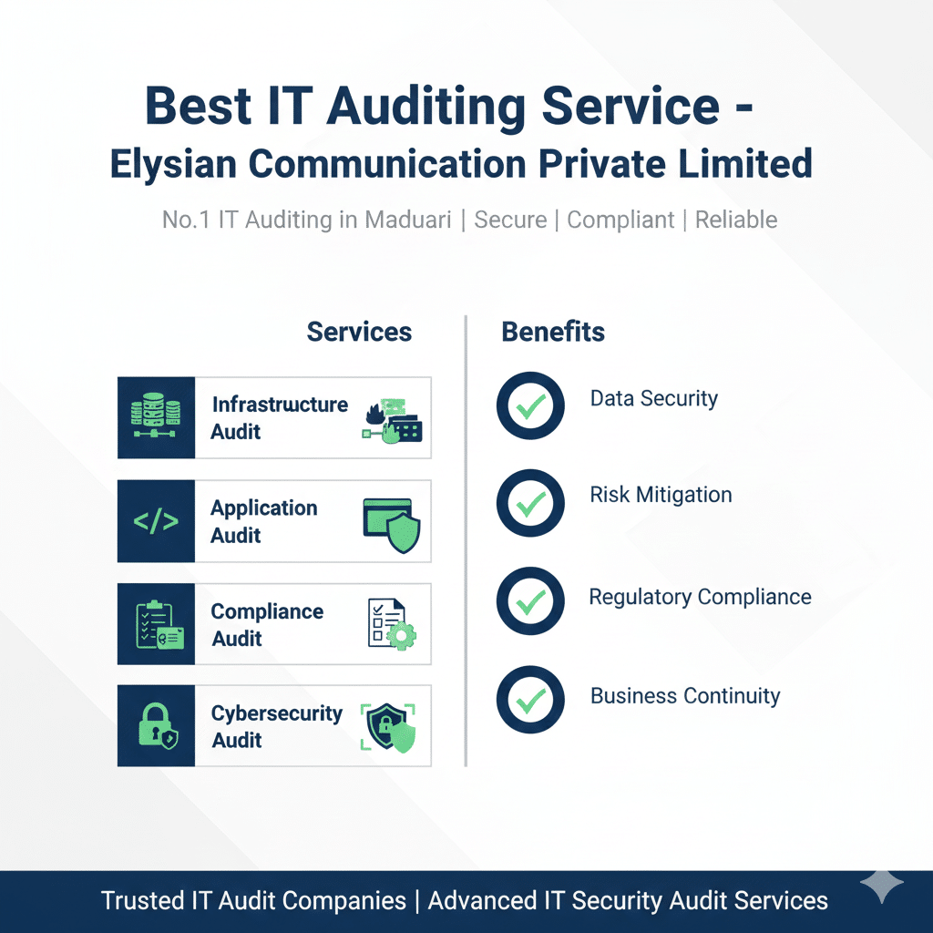 No.1 It Auditing In Madurai – Proven Strategies For Business Security And Compliance | Elysian Communication
