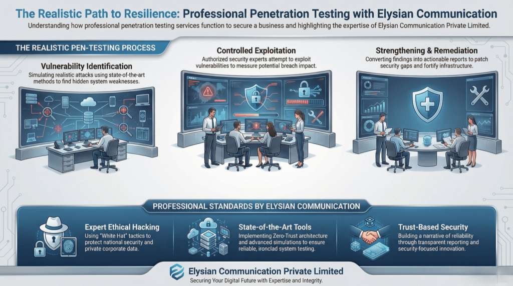 Penetration Testing Services In India: Complete Guide For Businesses To Stay Secure In 2026 | Elysian Communication